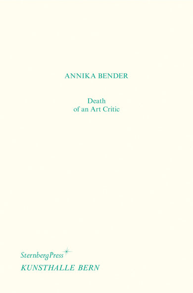 Death of an Art Critic / Tod einer Kritikerin-Art: general-買書書 BuyBookBook