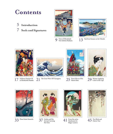 Floating World Japanese Prints Coloring Book: Color Your Masterpiece & Clear Your Mind (Colouring Books) (Andrew Vigar)-Art: general-買書書 BuyBookBook