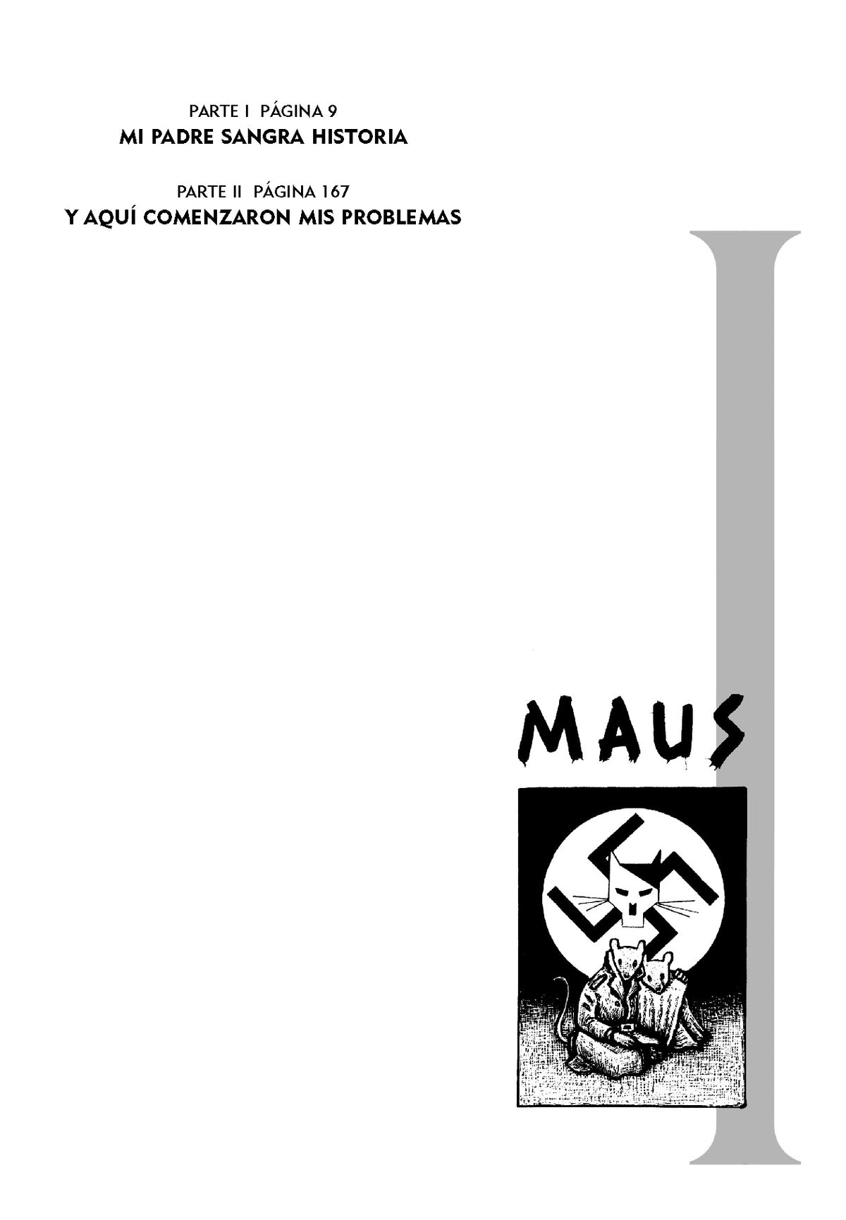 Maus I y II (Spanish Edition) interior 3 (ISBN 9786073125819)