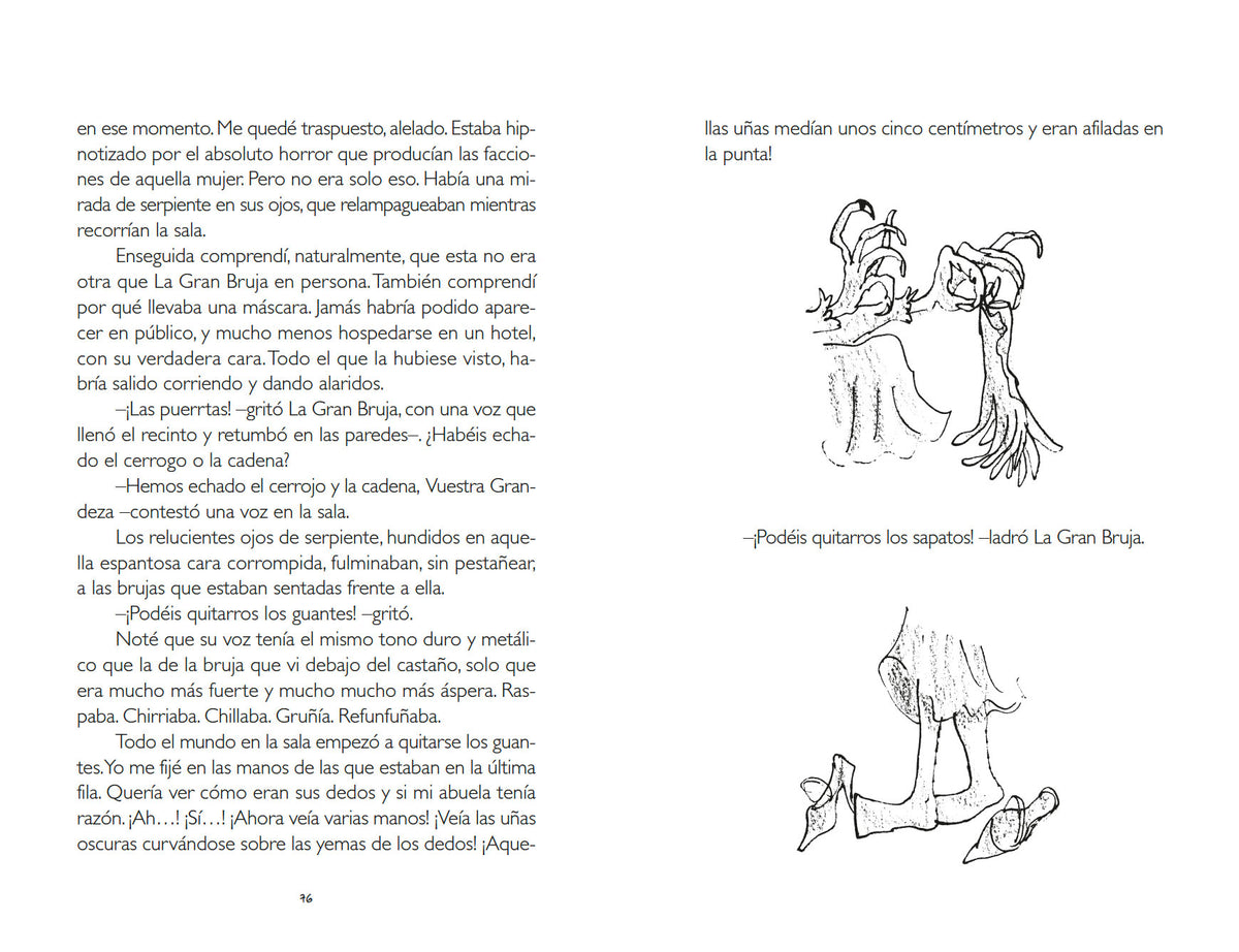 Las brujas / The Witches interior 1 (ISBN 9786073136563)