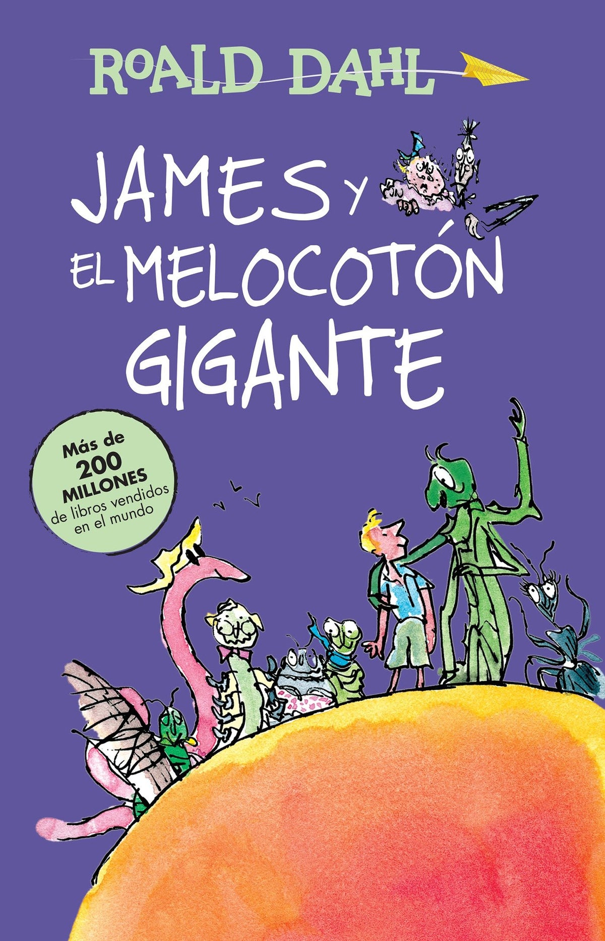 James y el melocotón gigante / James and the Giant Peach cover (ISBN 9786073137218)