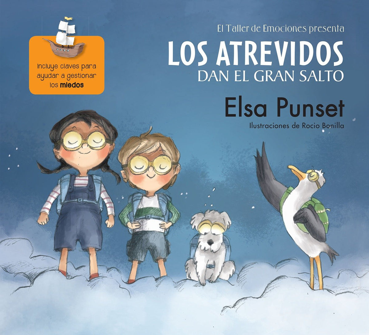Los atrevidos dan el gran salto / The Daring Take the Plunge cover (ISBN 9786073139199)