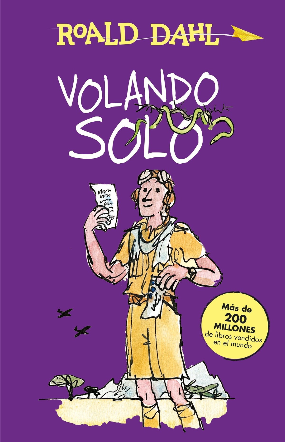 Volando solo / Going Solo cover (ISBN 9786073141024)