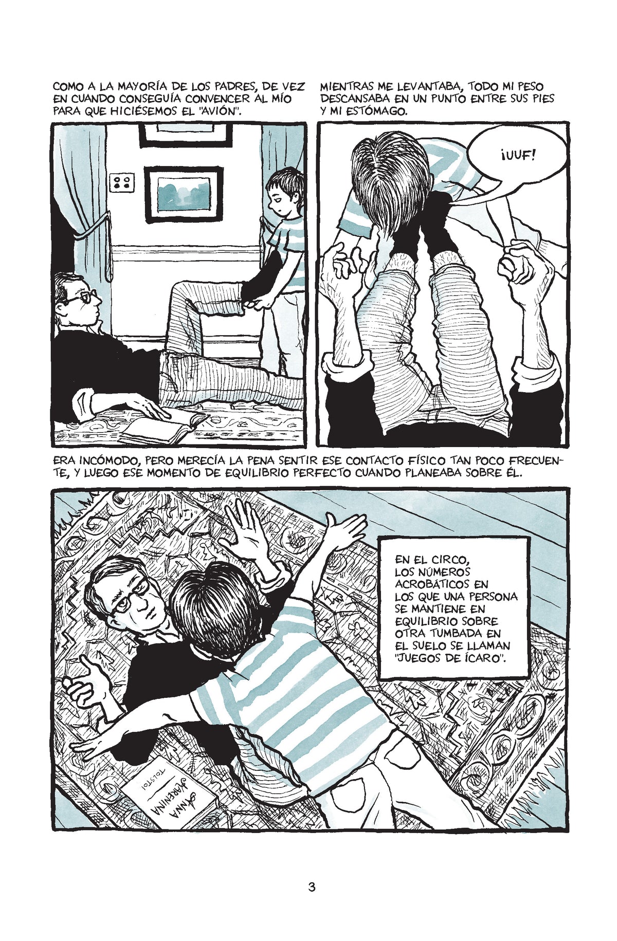 Fun Home (Spanish Edition) interior 3 (ISBN 9786073142625)
