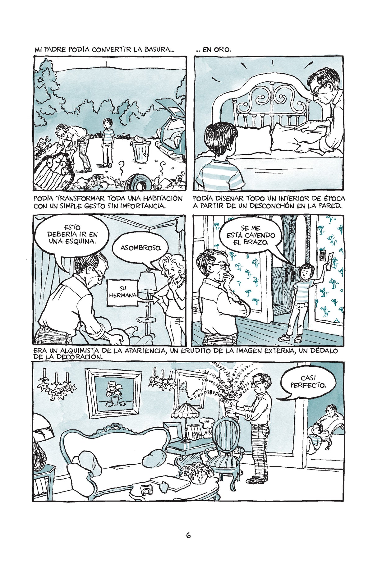 Fun Home (Spanish Edition) interior 6 (ISBN 9786073142625)
