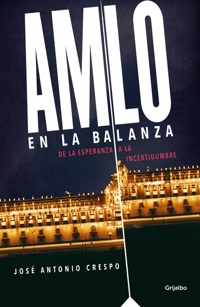 AMLO en la balanza / AMLO On the Scale cover (ISBN 9786073190800)