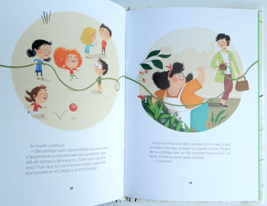 El hilo invisible / The Invisible Thread interior 1 (ISBN 9786073800952)