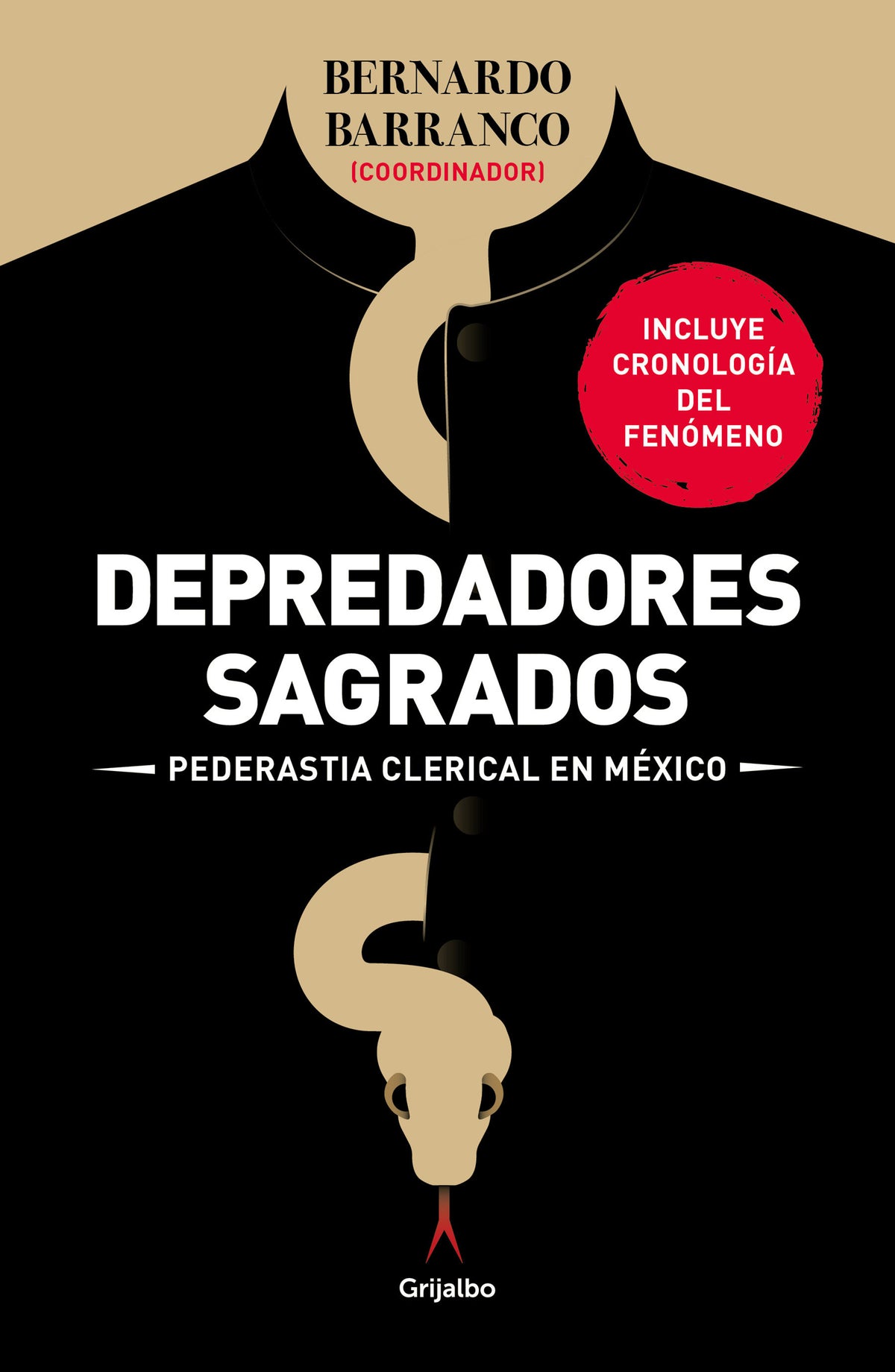 Depredadores sagrados: Pederastía clerical en México / Sacred Predators cover (ISBN 9786073804080)