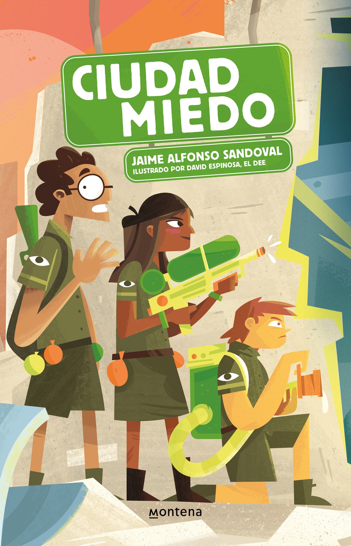 Ciudad Miedo / Fear City cover (ISBN 9786073804585)