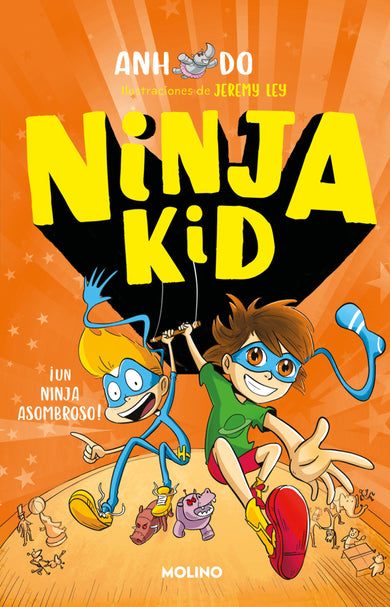 Un ninja asombroso / Amazing Ninja! cover (ISBN 9786073808675)