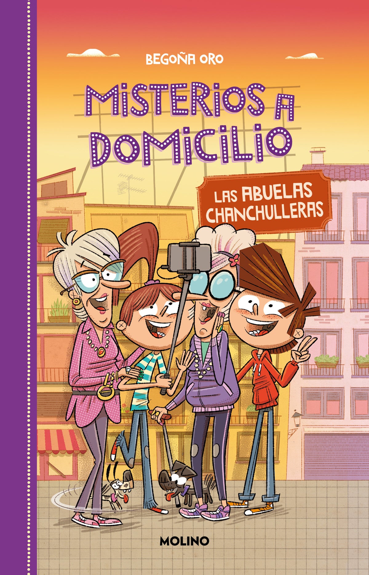 Las abuelas chanchulleras / The Scam Grannies cover (ISBN 9786073812894)