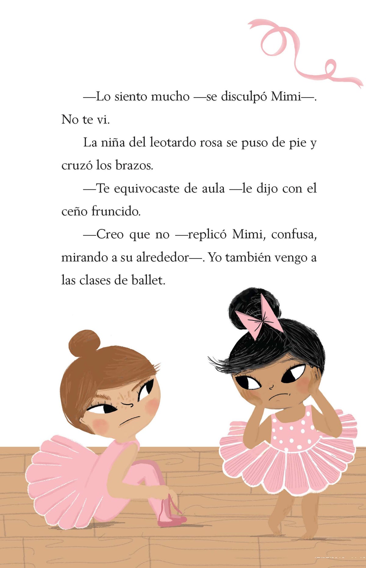 El primer día de clases / Ballet Bunnies #1: The New Class interior 6 (ISBN 9786073814560)
