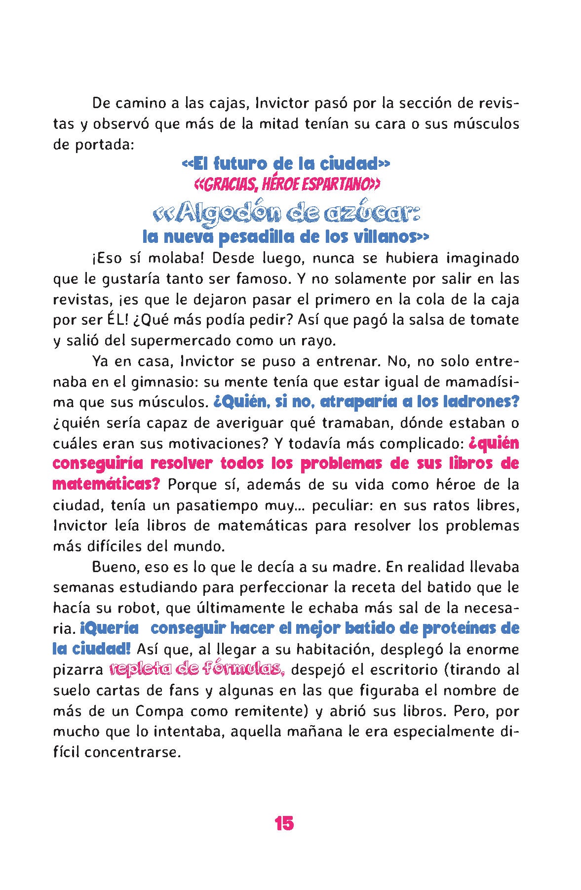Invictor detective y el secuestro de los compas / Detective Invictor and the Kidnapping of the Compas interior 3 (ISBN 9786073818209)