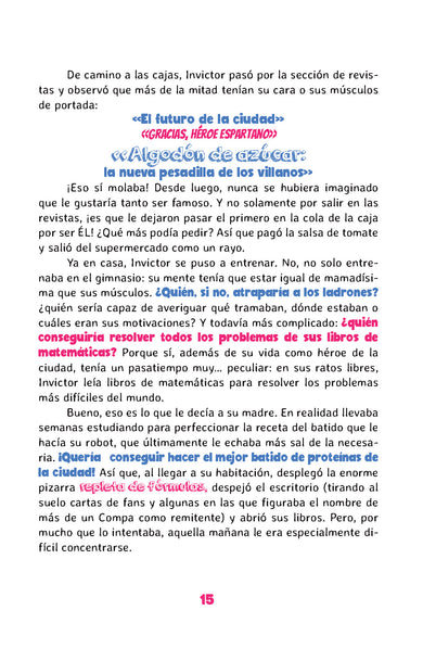 Invictor detective y el secuestro de los compas / Detective Invictor and the Kidnapping of the Compas interior 3 (ISBN 9786073818209)