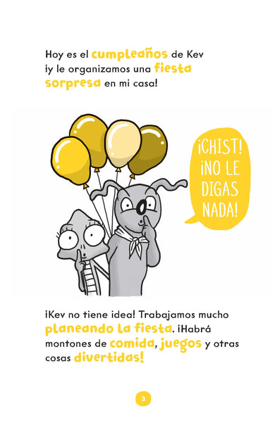 ¡Las aventuras de Hotdog: ¡Bienvenidos a la fiesta! / Party Time interior 3 (ISBN 9786073818292)