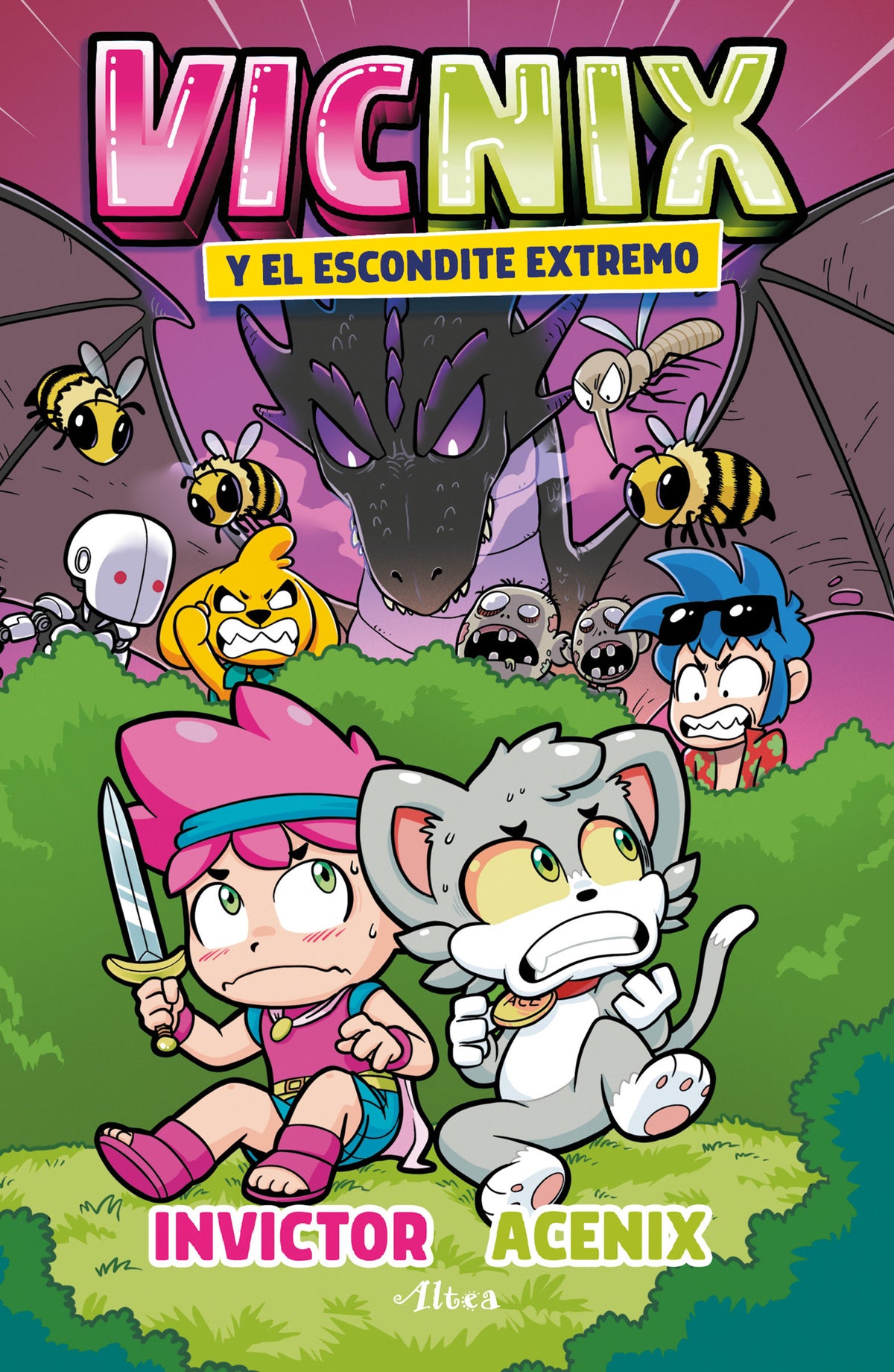 Vicnix y el escondite extremo / Vicnix and the Ultimate Hideaway cover (ISBN 9786073823470)