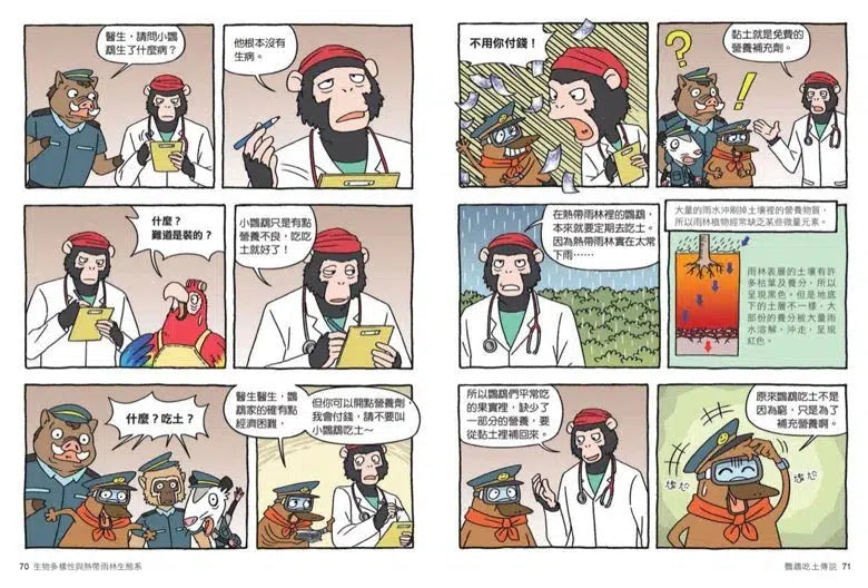 達克比辦案12 雨林縱火犯:生物多樣性與熱帶雨林生態系-非故事: 常識通識 General Knowledge-買書書 BuyBookBook