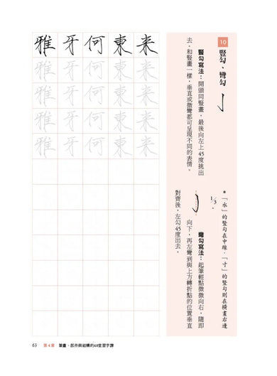 如何寫硬筆美字:38種基本筆畫、60組部件結構系統性練字,200種部件位置、1000字美感顯著升級! 平裝書 Paperback