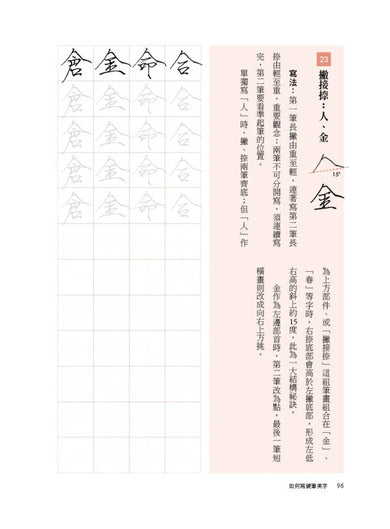 如何寫硬筆美字:38種基本筆畫、60組部件結構系統性練字,200種部件位置、1000字美感顯著升級! 平裝書 Paperback