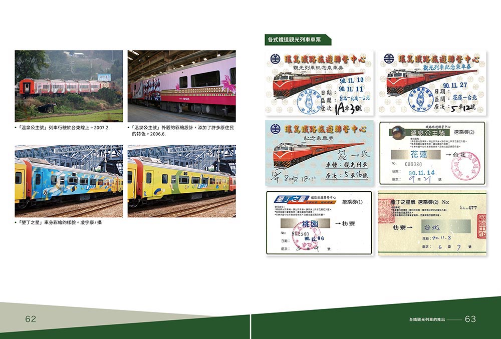 出發吧!台灣鐵道觀光列車