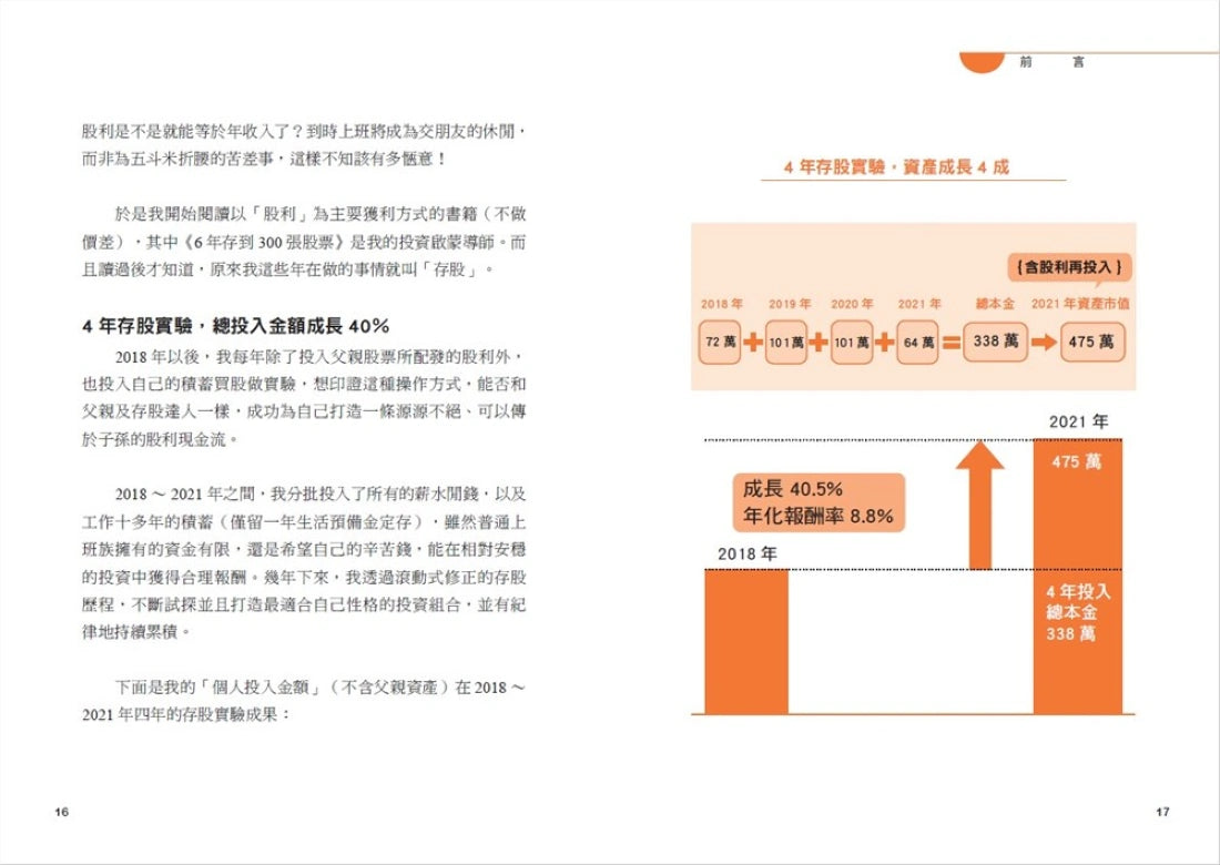 給存股新手的財富翻滾筆記【隨書附贈:存股新手SOP小冊】: 最適合小資族的「金融股543規律」,用薪水4萬輕鬆打造年收股息20萬! 平裝書 Paperback
