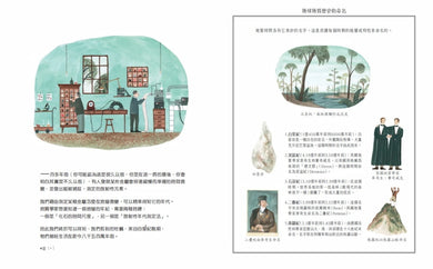 咦,山頂有牡蠣化石 精裝書 Hardback