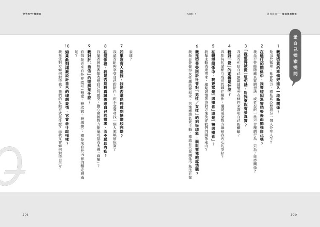 分手的99個理由:學會放手‧愛自己的人生必修課 平裝書 Paperback