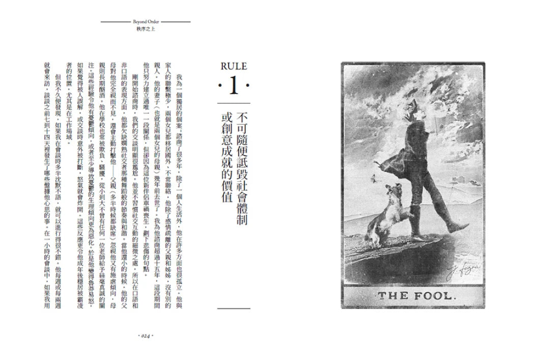 秩序之上:在不斷變動的世界找出隱藏邏輯(生存的另外十二條法則) 精裝書 Hardback