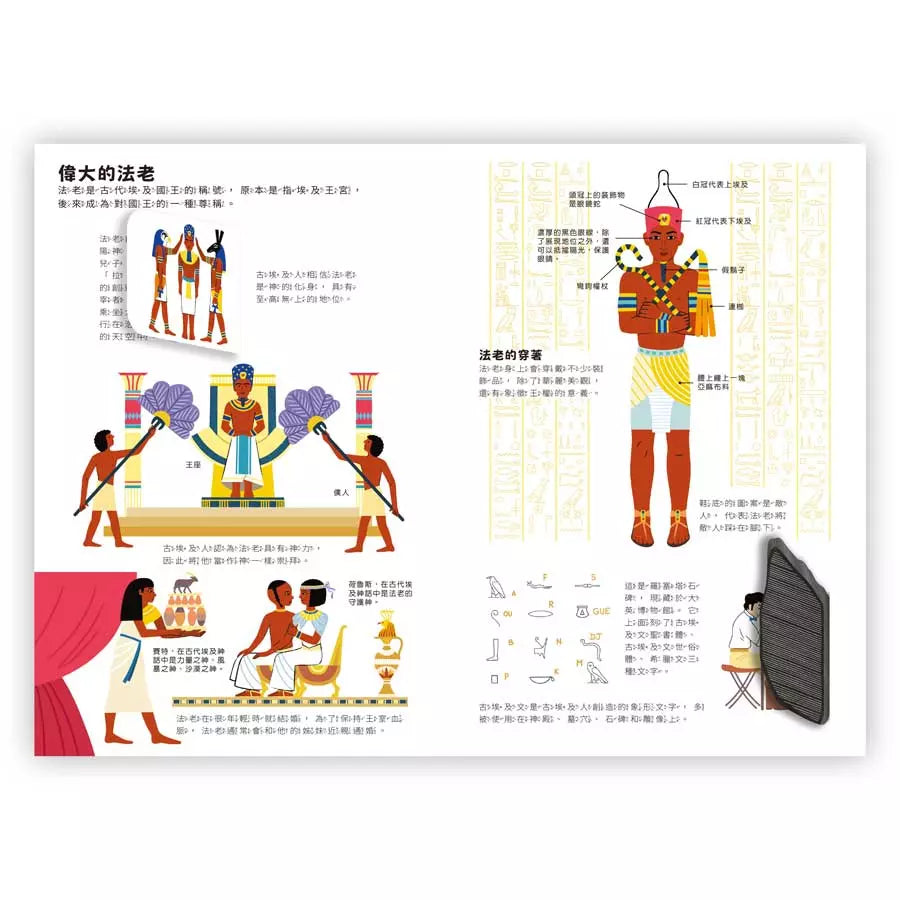 小小知識家動手大發現:法老Amazing! (Sophie Dussaussois)-非故事: 常識通識 General Knowledge-買書書 BuyBookBook