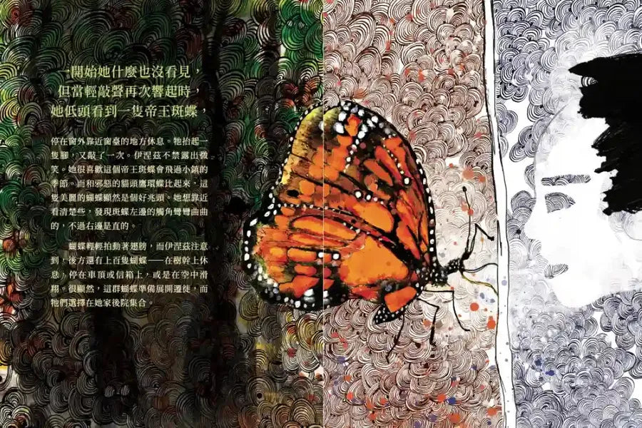 蝴蝶少女的奇幻旅程 精裝書 Hardback