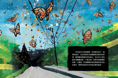 蝴蝶少女的奇幻旅程 精裝書 Hardback