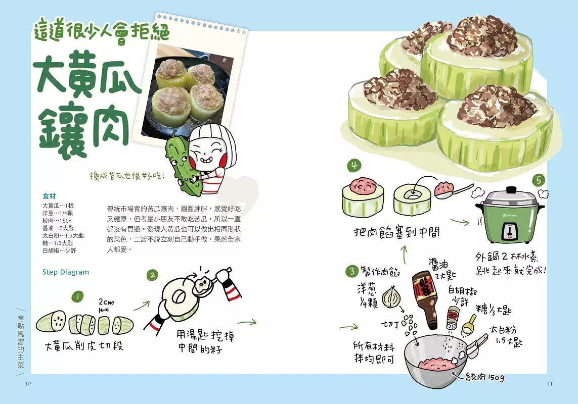 巴逗腰(肚子餓了):LINE貼圖人氣插畫家大頭兒教你,從醬料到鍋具都作弊的「偷吃步」美味食譜書-非故事: 食饗料理 Gastronomy & Cooking-買書書 BuyBookBook