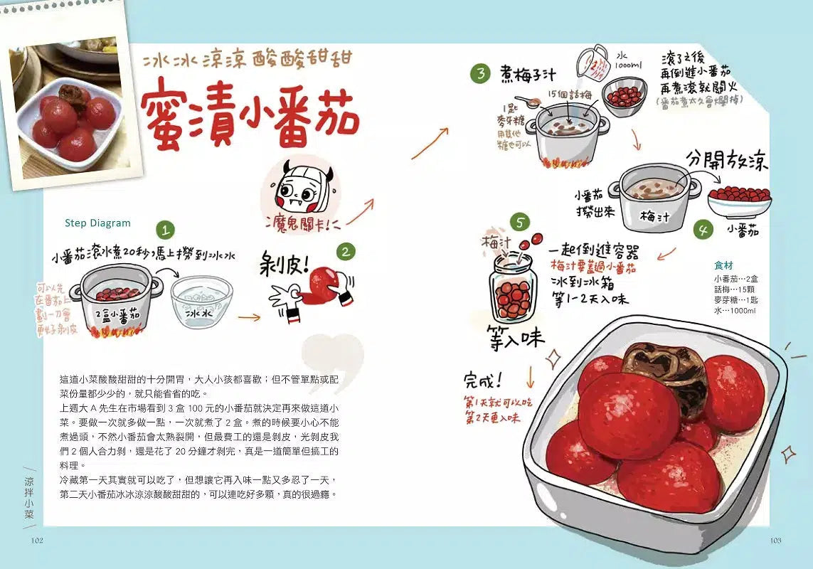 巴逗腰(肚子餓了):LINE貼圖人氣插畫家大頭兒教你,從醬料到鍋具都作弊的「偷吃步」美味食譜書-非故事: 食饗料理 Gastronomy & Cooking-買書書 BuyBookBook