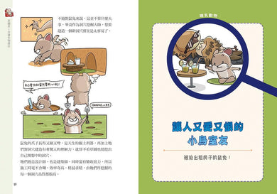 笑翻天1分鐘生物課【套書全4冊】哇~哈~哈(開心漫畫版)-非故事: 動物植物 Animal & Plant-買書書 BuyBookBook