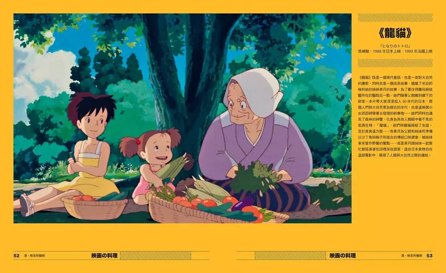 映畫的料理:從吉卜力動畫到《深夜食堂》、《舞伎家的料理人》,從小津安二郎、黑澤明到是枝裕和,28部日本映画╳60道經典食譜【精裝】-非故事: 食饗料理 Gastronomy & Cooking-買書書 BuyBookBook