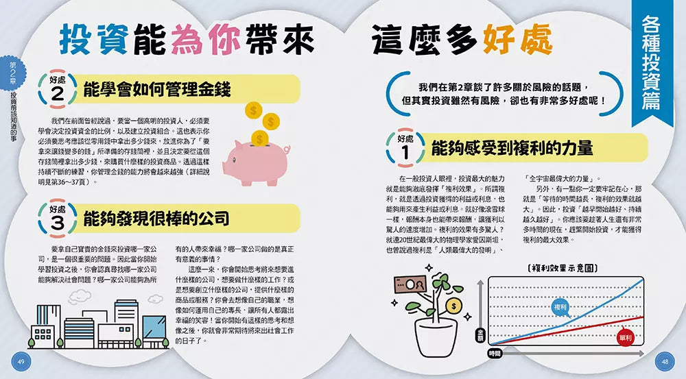 10歲開始自己學投資理財:股票、基金、債券、獲利的重要觀念-非故事: 生涯規劃 Life Planning-買書書 BuyBookBook