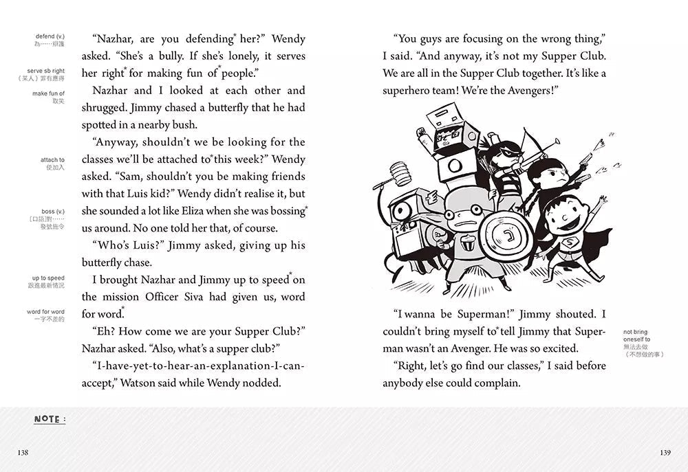 夏洛克與花生3:國際學校的恐嚇信之謎(中英雙語讀本,附英語有聲小說QR Code)