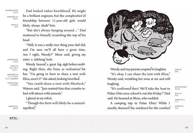 夏洛克與花生4:外星人入侵烏敏島之謎(中英雙語讀本,附英語有聲小說QR Code)