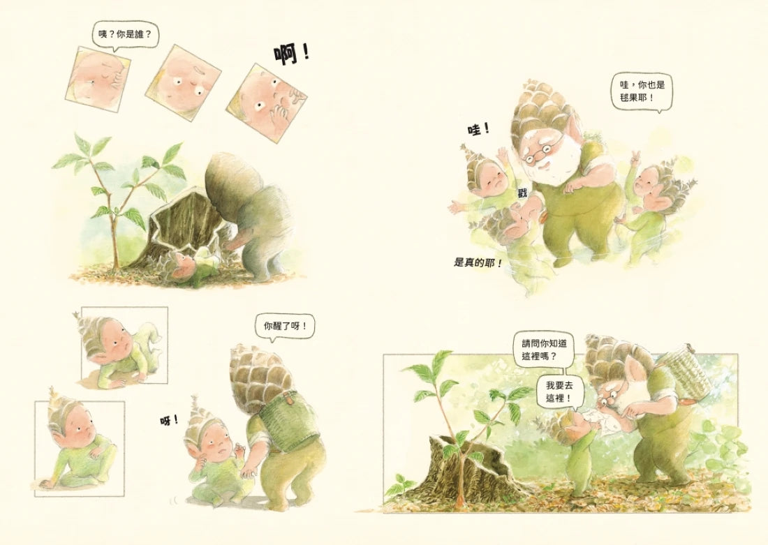 撞到月亮的樹:曙光 精裝書 Hardback