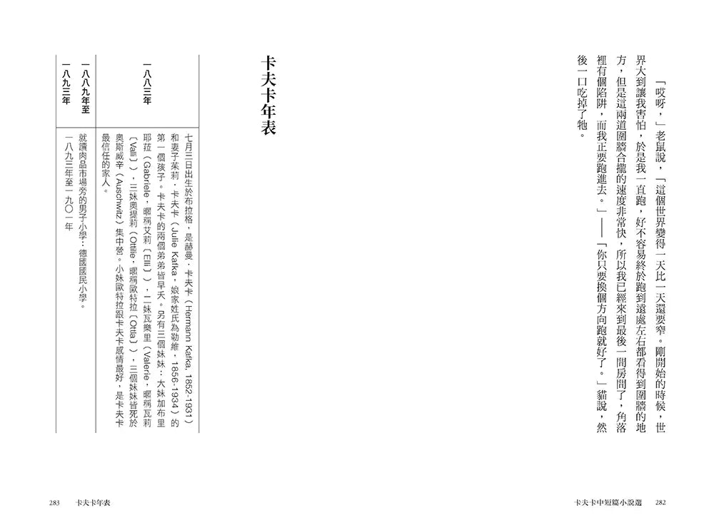 變形記及其他:卡夫卡中短篇小說選【逝世百年紀念.德語文學名家新譯精選】-文學(成年): 小說 Novel-買書書 BuyBookBook