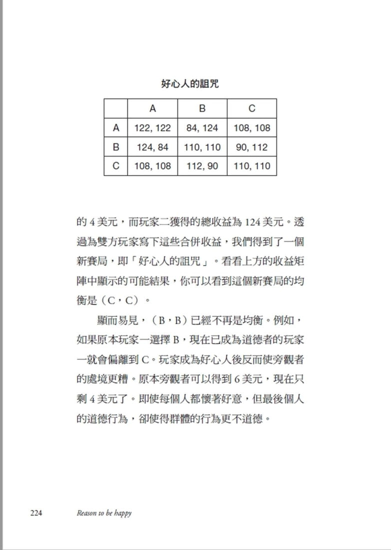 理應快樂:賽局理論與生活之道 平裝書 Paperback