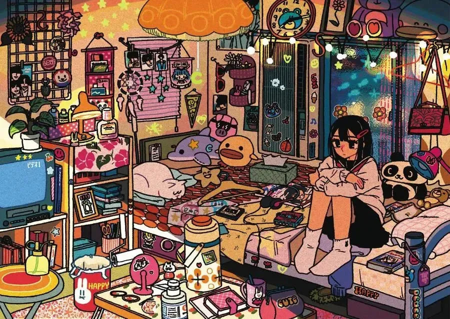 獨活女子的房間:吉田誠治等13位日本繪師插畫選集(隨書附贈2款暖暖海報) 平裝書 Paperback