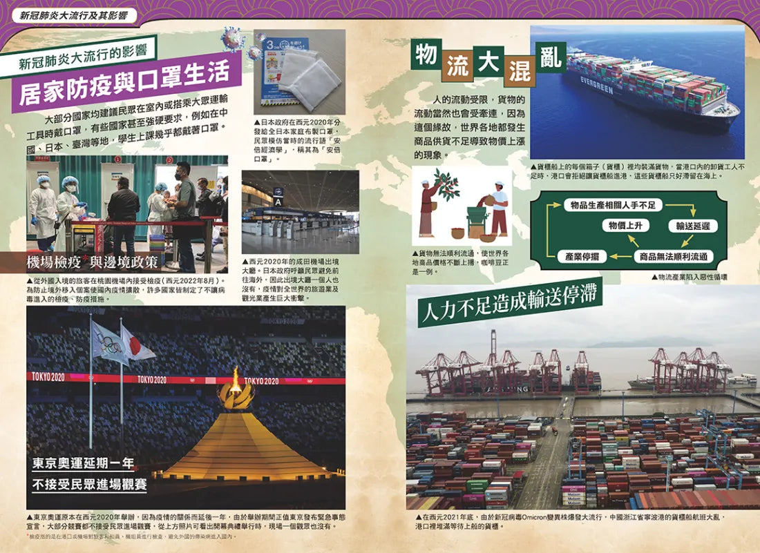 增訂版全彩漫畫世界歷史.第13卷:多極化的世界與人類的未來 精裝書 Hardback