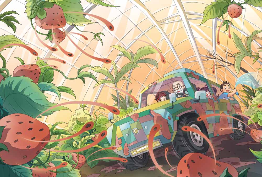 【神奇圖書館】科普版(4):變異植物危機(中高年級適讀)(《口袋神探》作者凱叔新作) 平裝書 Paperback