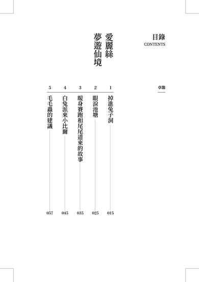 愛麗絲夢遊仙境與鏡中奇緣(低噪慢讀版) 平裝書 Paperback