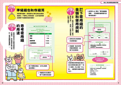 聰明管理金錢的8項任務(兒童實作工具書/書末附12個月的零用錢規畫簿) 平裝書 Paperback
