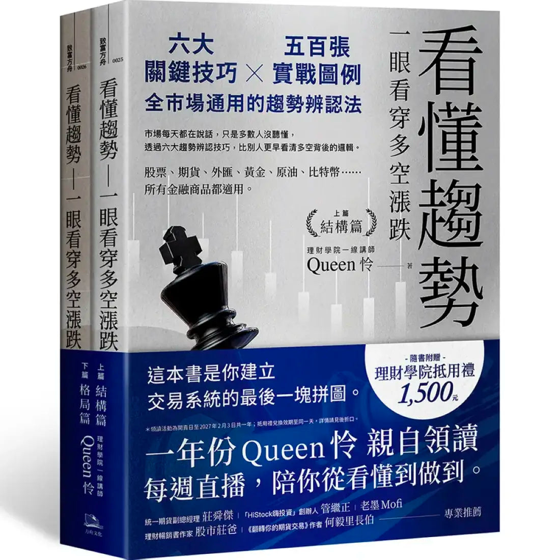 看懂趨勢 : 一眼看穿多空漲跌:六大關鍵技巧×五百張實戰圖例,全市場通用的趨勢辨認法(套書) 平裝書 Paperback
