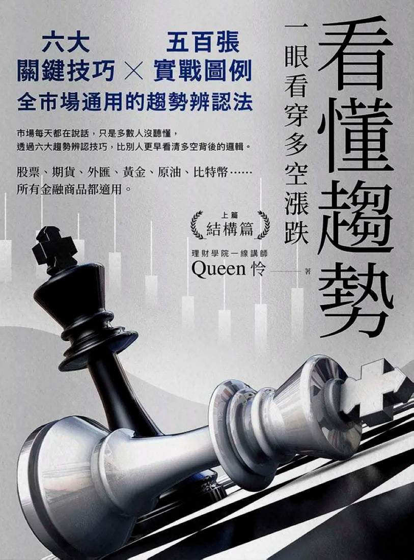 看懂趨勢 : 一眼看穿多空漲跌:六大關鍵技巧×五百張實戰圖例,全市場通用的趨勢辨認法(套書) 平裝書 Paperback