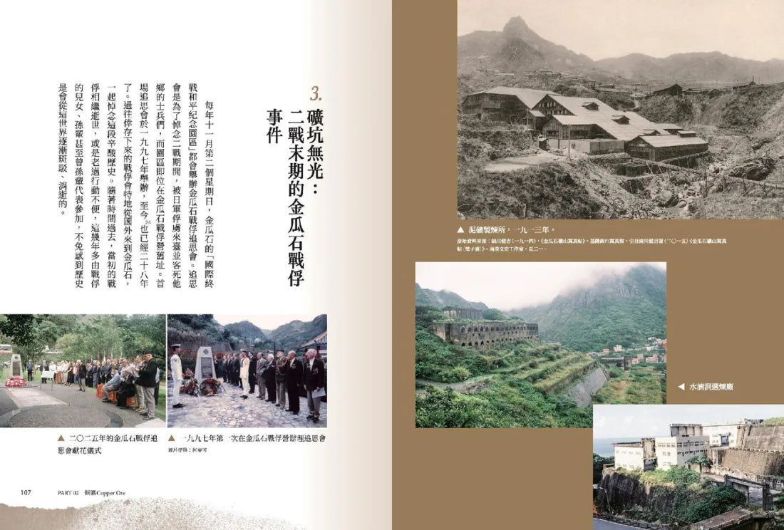 黃金山的召喚:臺灣百萬年大地礦詩——九份、金瓜石、水湳洞時空紀事|島嶼東北角的礦物熱帶雨林 平裝書 Paperback