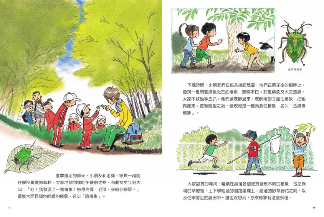 我們的椿象圖鑑─惱人的蟲蟲變成大家的寶貝(隨書附「我的圖鑑」紀錄單) 精裝書 Hardback